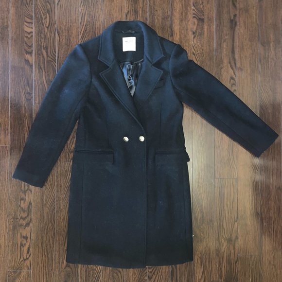 Latest Abercrombie Black Coat - Picture 3 of 3